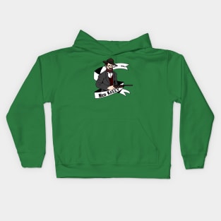 Ned Kelly (Banner) Kids Hoodie